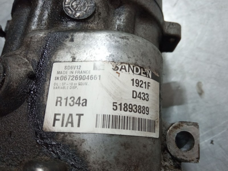 Recambio de compresor a/a para fiat doblo furgoneta/monovolumen (223_) 1.3 jtd 16v multijet referencia OEM IAM 51893889  