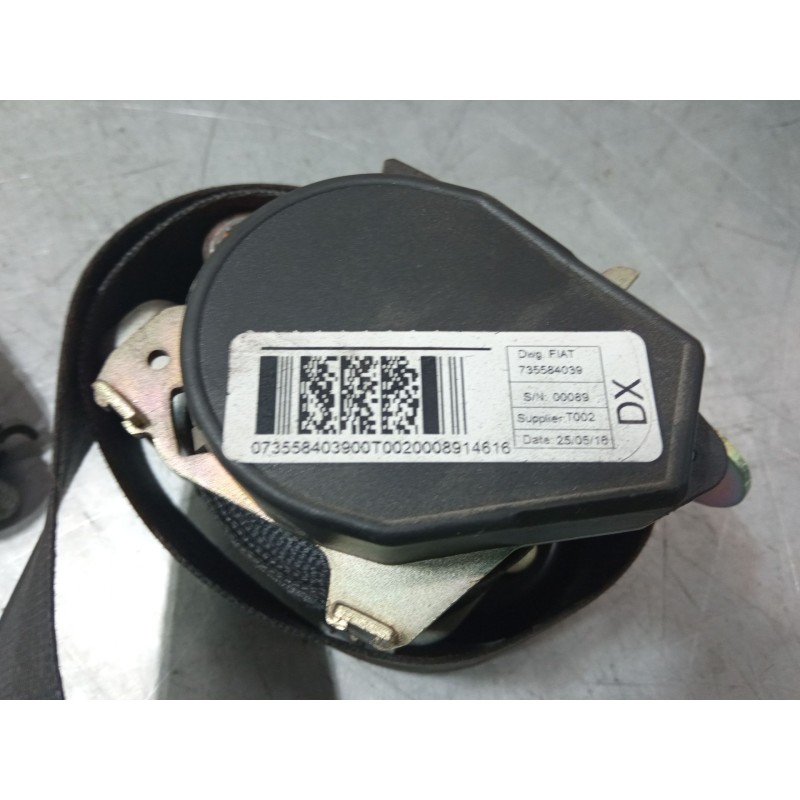 Recambio de cinturon seguridad delantero derecho para fiat doblo furgoneta/monovolumen (223_) 1.3 jtd 16v multijet referencia OE