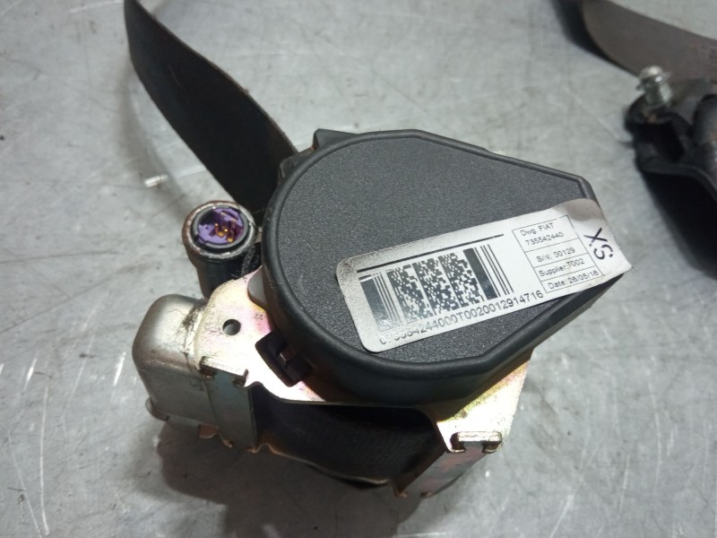 Recambio de cinturon seguridad delantero izquierdo para fiat doblo furgoneta/monovolumen (223_) 1.3 jtd 16v multijet referencia 