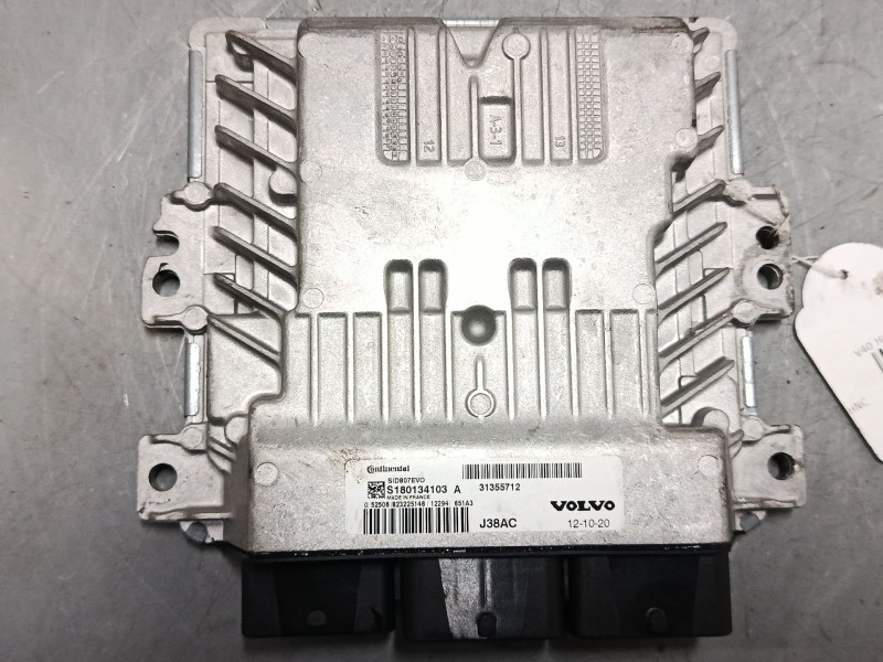 Recambio de centralita motor uce para volvo v40 hatchback (525) d2 referencia OEM IAM 31355712 S180134103A SID807EVO
