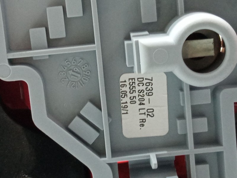 Recambio de piloto trasero derecho para mercedes-benz clase c t-model (s204) c 220 cdi (204.208) referencia OEM IAM   