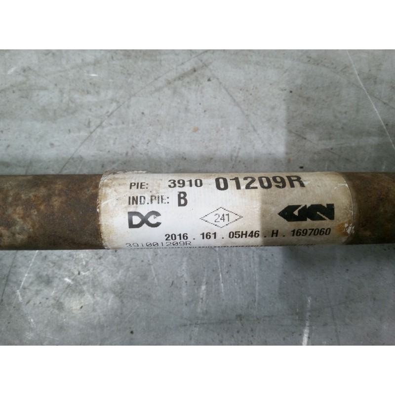 Recambio de transmision delantera derecha para renault kangoo express (fw0/1_) 1.5 dci 75 (fw07, fw10, fw04) referencia OEM IAM 