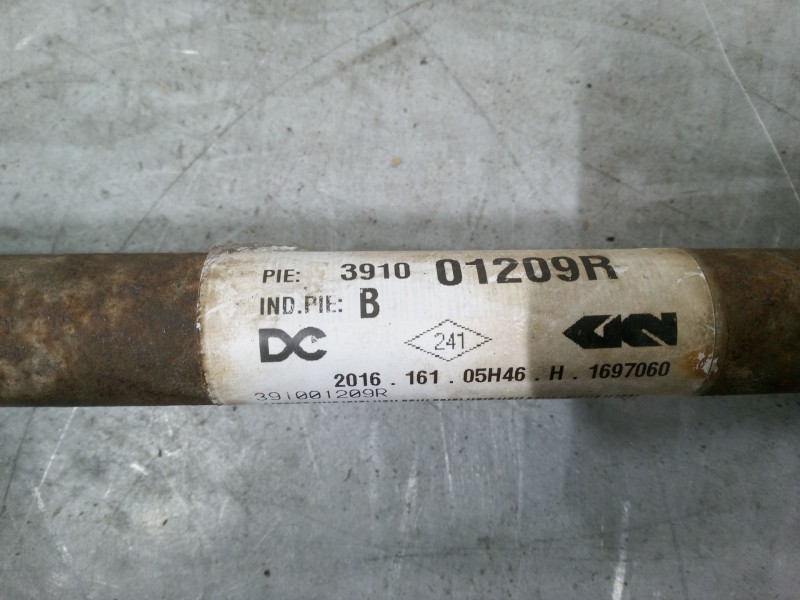 Recambio de transmision delantera derecha para renault kangoo express (fw0/1_) 1.5 dci 75 (fw07, fw10, fw04) referencia OEM IAM 