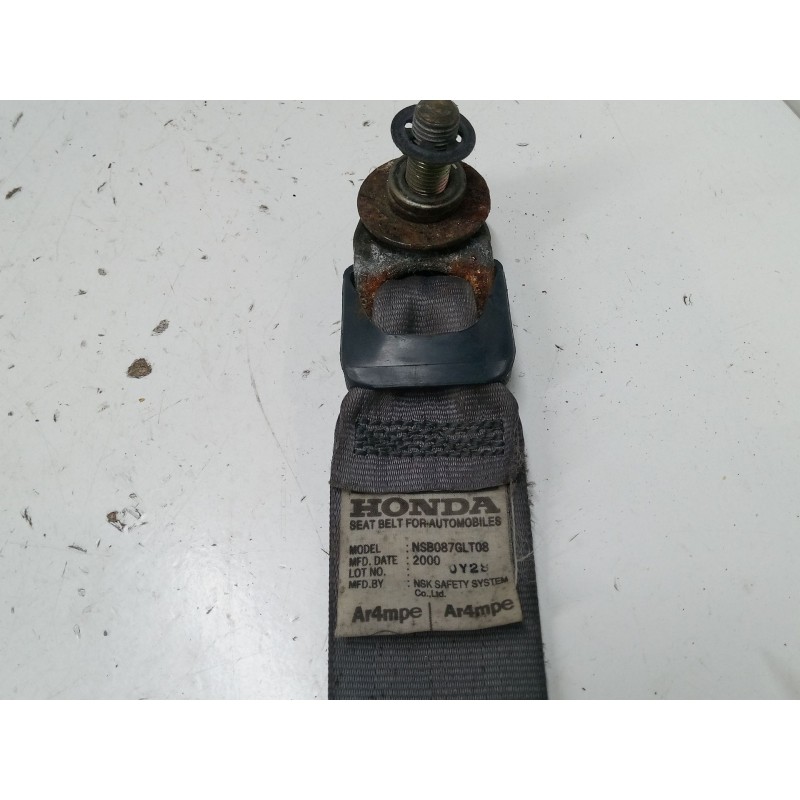 Recambio de cinturon seguridad delantero izquierdo 3p para honda hr-v (gh_) 1.6 16v 4wd (gh2, gh4) referencia OEM IAM NSB087GLT0
