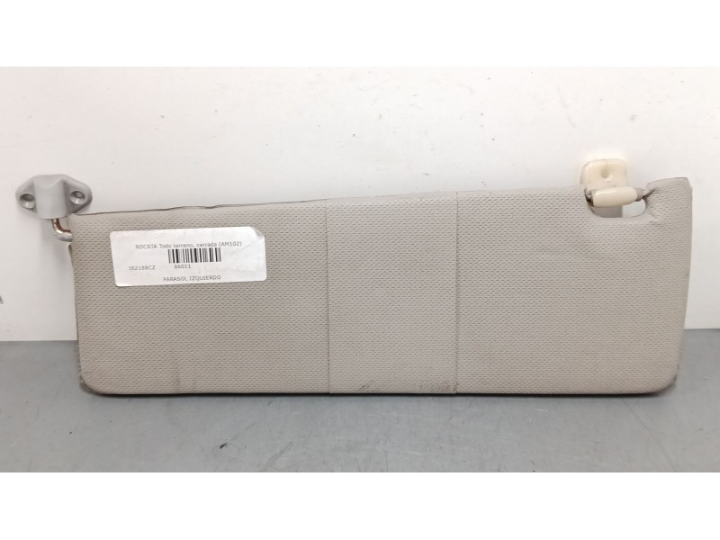 Recambio de parasol izquierdo para asia motors rocsta todo terreno, cerrada (am102) 2.2 d 4x4 referencia OEM IAM   