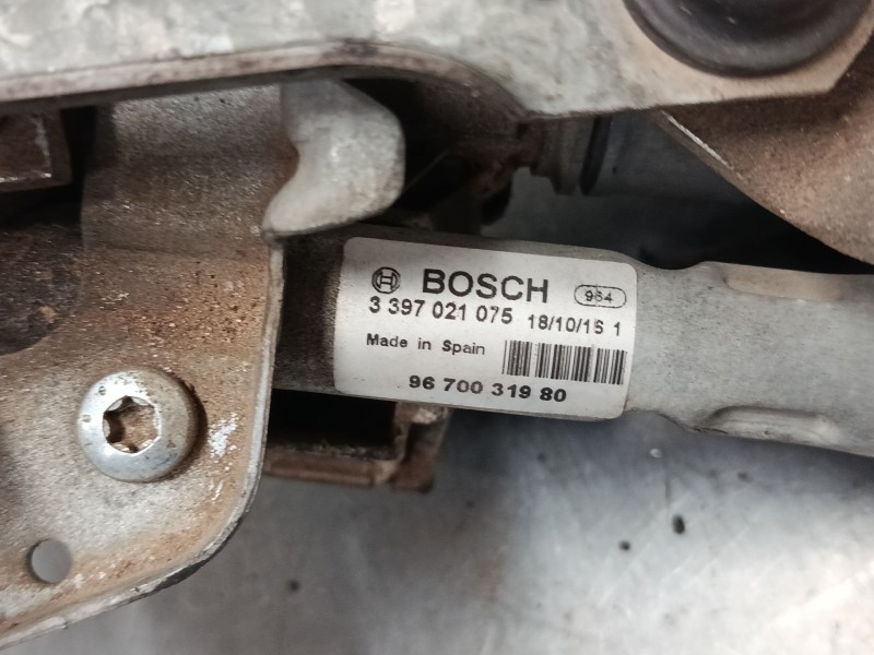 Recambio de motor limpiaparabrisas delantero izquierdo para citroën c6 (td_) 2.7 hdi referencia OEM IAM 9670031980 3397021075 