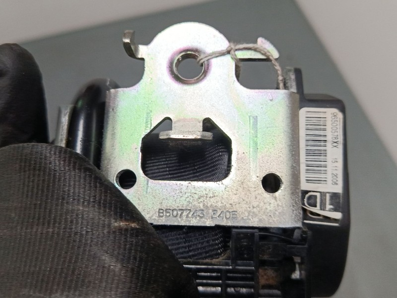 Recambio de cinturon seguridad delantero derecho para citroën c6 (td_) 2.7 hdi referencia OEM IAM 96500578XX  