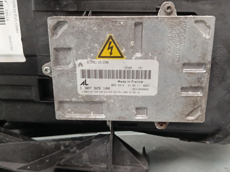 Recambio de faro izquierdo xenon para citroën c6 (td_) 2.7 hdi referencia OEM IAM 9660983380 FARO IZQUIERDO XENON 