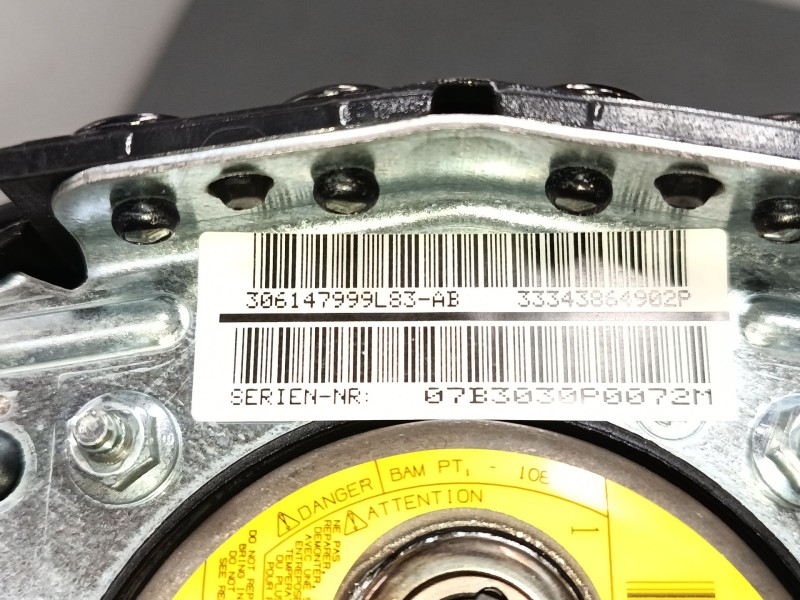 Recambio de airbag volante para bmw x3 (e83) 2.0 sd referencia OEM IAM 306147999L83AB  