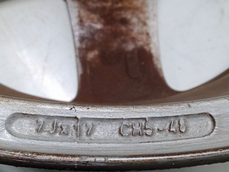 Recambio de llanta aluminio 17´´ para peugeot 407 (6d_) 2.0 hdi 135 (6drhrh, 6drhre, 6drhrg, 6drhrj) referencia OEM IAM   