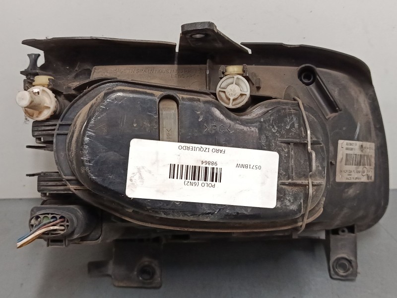 Recambio de faro izquierdo para volkswagen polo (6n2) 1.4 16v referencia OEM IAM 6N1941015AD  