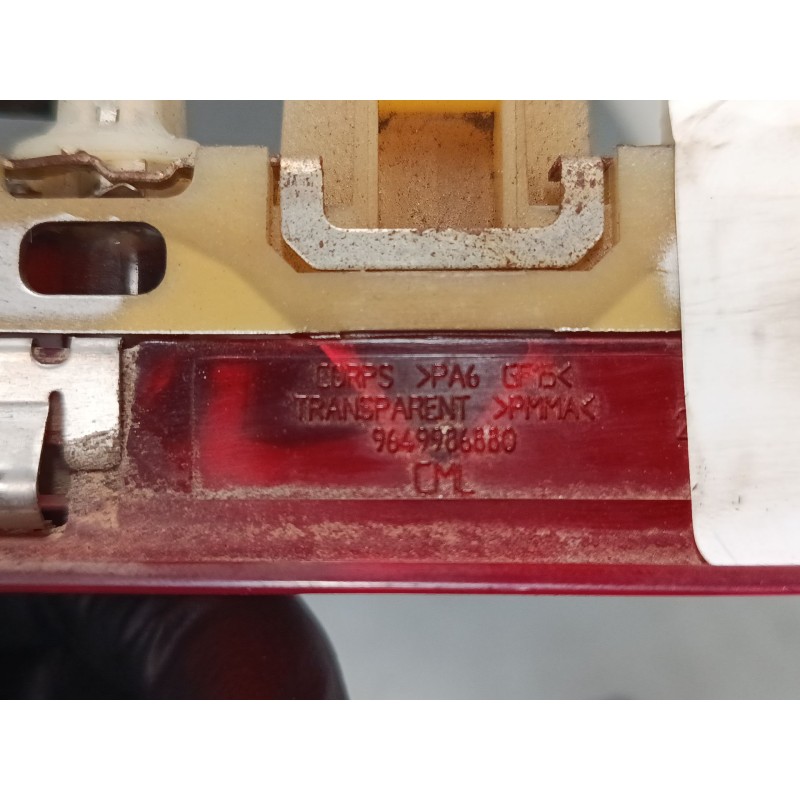 Recambio de luz central de freno para peugeot 207/207+ (wa_, wc_) 1.6 hdi referencia OEM IAM 9649986880  