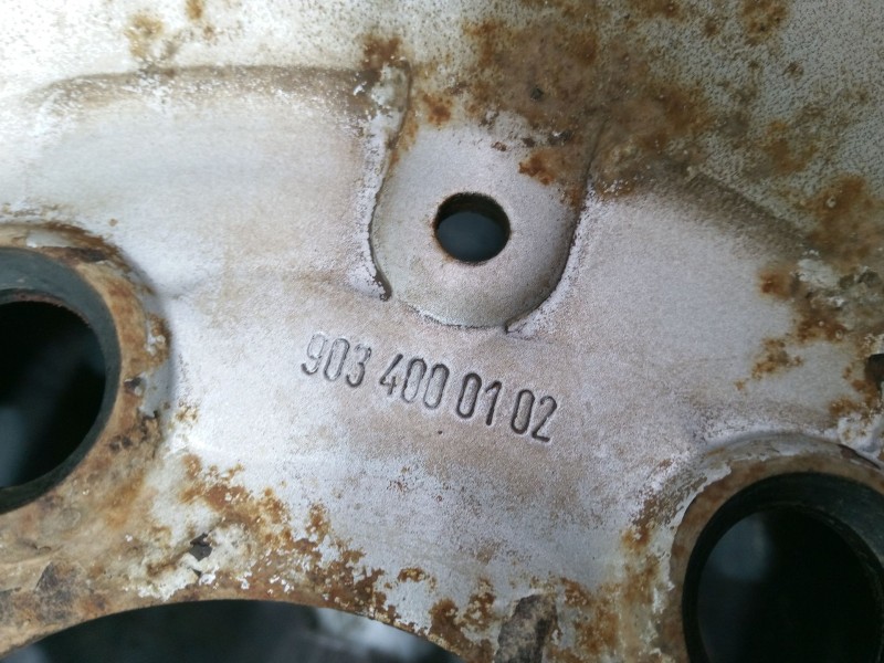 Recambio de llanta chapa 15´´ para mercedes-benz sprinter 3-t furgoneta (b903) 310 d 2.9 (903.461, 903.462, 903.463) referencia 