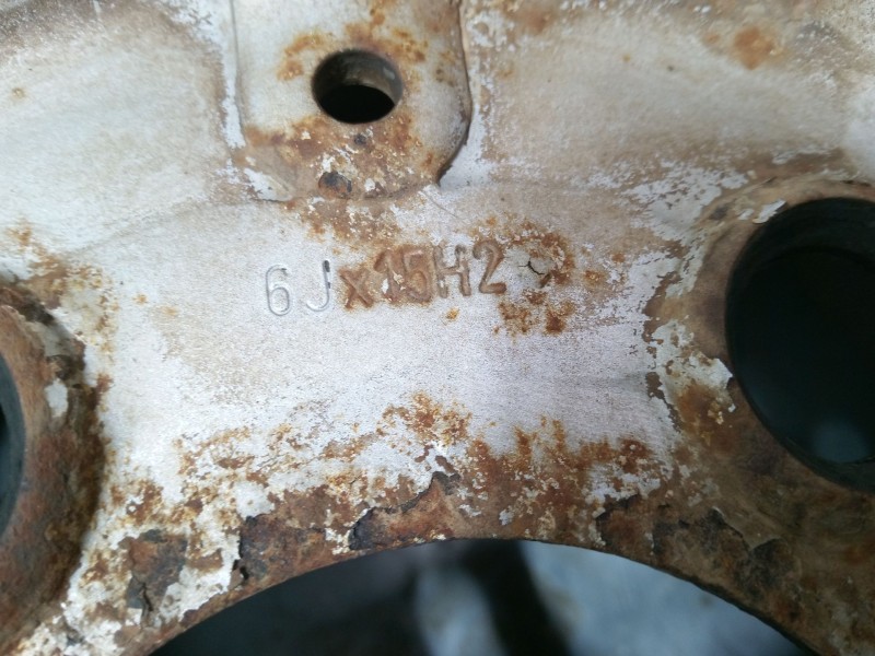 Recambio de llanta chapa 15´´ para mercedes-benz sprinter 3-t furgoneta (b903) 310 d 2.9 (903.461, 903.462, 903.463) referencia 