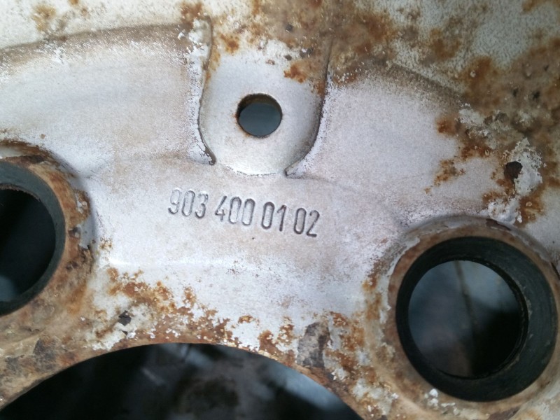 Recambio de llanta chapa 15´´ para mercedes-benz sprinter 3-t furgoneta (b903) 310 d 2.9 (903.461, 903.462, 903.463) referencia 