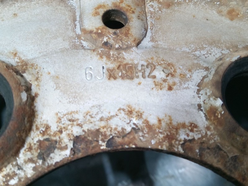 Recambio de llanta chapa 15´´ para mercedes-benz sprinter 3-t furgoneta (b903) 310 d 2.9 (903.461, 903.462, 903.463) referencia 