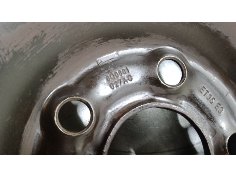 Recambio de llanta chapa 14´´ para volkswagen polo v (6r1, 6c1) 1.0 referencia OEM IAM 6Q0601027AC  