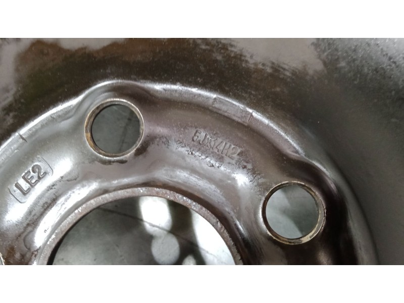 Recambio de llanta chapa 14´´ para volkswagen polo v (6r1, 6c1) 1.0 referencia OEM IAM 6Q0601027AC  
