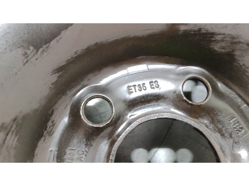 Recambio de llanta chapa 14´´ para volkswagen polo v (6r1, 6c1) 1.0 referencia OEM IAM 6Q0601027AC  