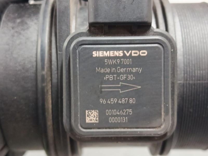 Recambio de caudalimetro para citroën c6 (td_) 2.7 hdi referencia OEM IAM 9645948780 5WK97001 