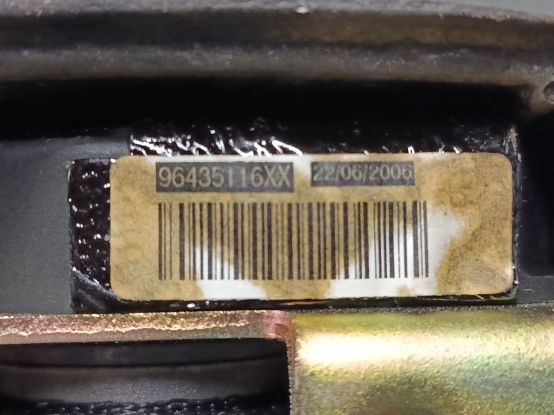 Recambio de cinturon seguridad trasero izquierdo para citroën c6 (td_) 2.7 hdi referencia OEM IAM 96435116XX  