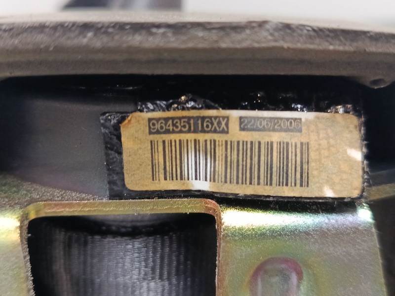 Recambio de cinturon seguridad trasero derecho para citroën c6 (td_) 2.7 hdi referencia OEM IAM 96435116XX  