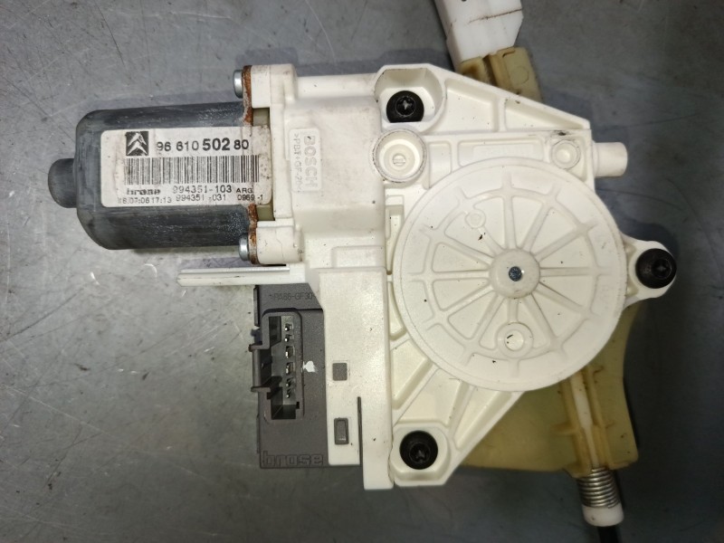 Recambio de elevalunas electrico trasero izquierdo para citroën c6 (td_) 2.7 hdi referencia OEM IAM 9650386580 9661050280 