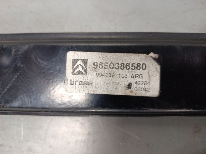 Recambio de elevalunas electrico trasero izquierdo para citroën c6 (td_) 2.7 hdi referencia OEM IAM 9650386580 9661050280 