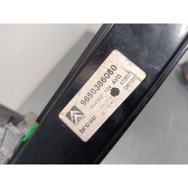 Recambio de elevalunas electrico delantero derecho para citroën c6 (td_) 2.7 hdi referencia OEM IAM 9650386080 9663077780 
