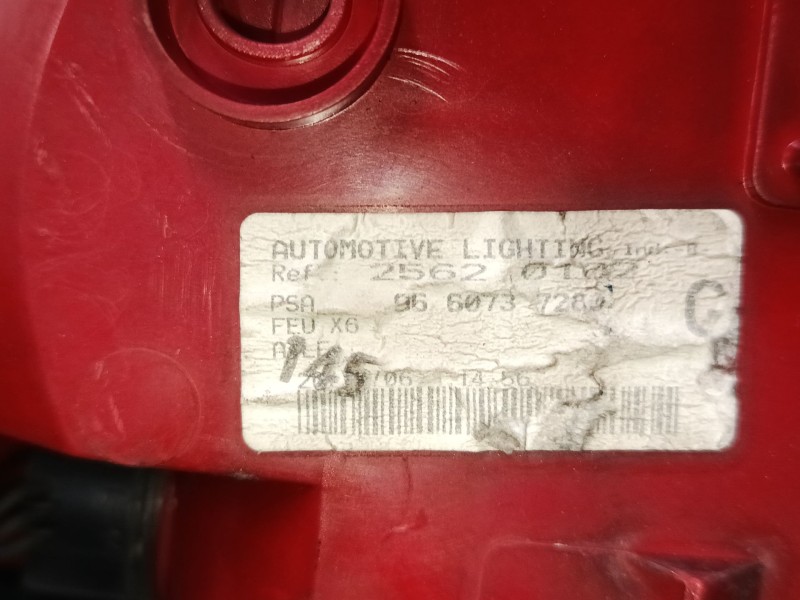 Recambio de piloto trasero izquierdo para citroën c6 (td_) 2.7 hdi referencia OEM IAM 9660737280  