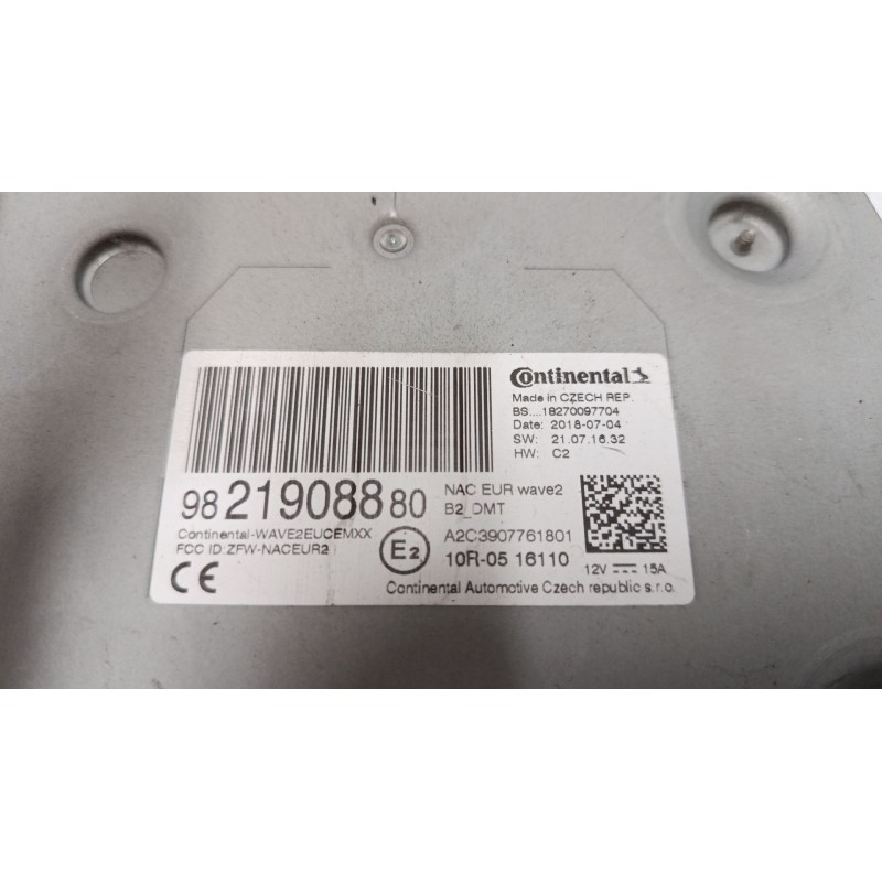 Recambio de pantalla multifuncion para citroën c-elysee (dd_) 1.2 vti 82 referencia OEM IAM 9821908880  