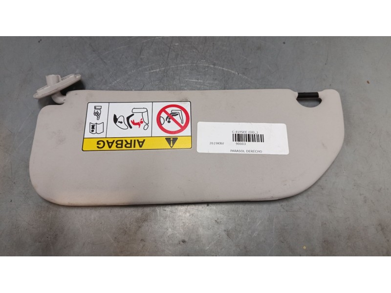 Recambio de parasol derecho para citroën c-elysee (dd_) 1.2 vti 82 referencia OEM IAM   