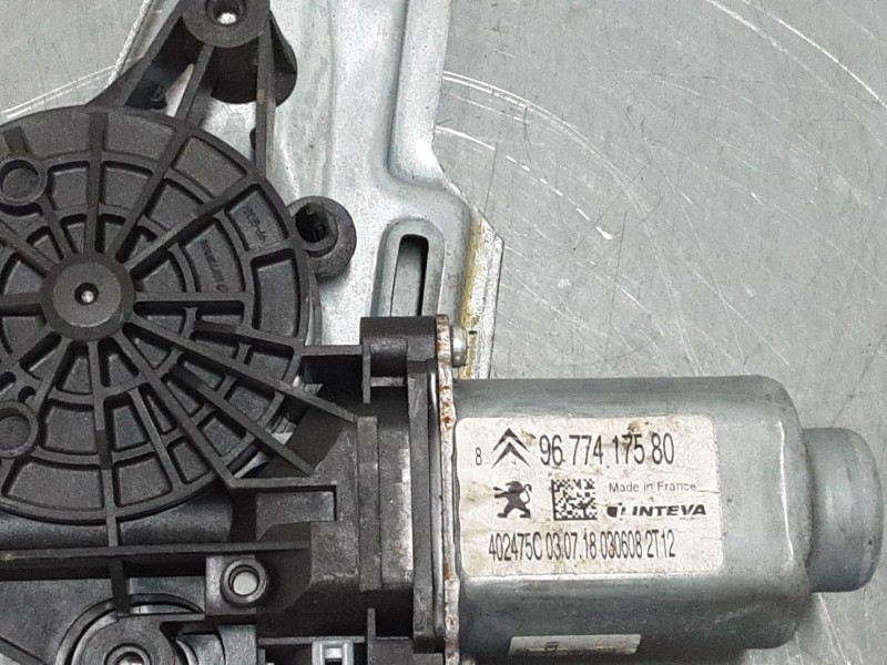 Recambio de elevalunas electrico trasero izquierdo para citroën c-elysee (dd_) 1.2 vti 82 referencia OEM IAM 9674437380 96774175