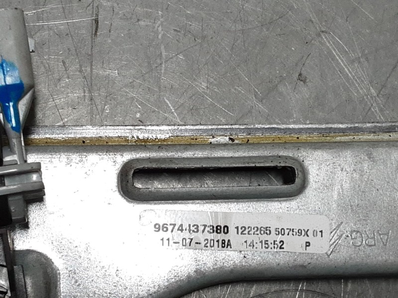 Recambio de elevalunas electrico trasero izquierdo para citroën c-elysee (dd_) 1.2 vti 82 referencia OEM IAM 9674437380 96774175