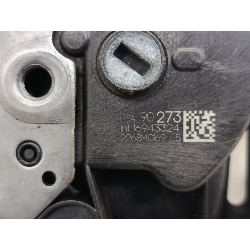 Recambio de cerradura puerta delantera izquierda para citroën c-elysee (dd_) 1.2 vti 82 referencia OEM IAM 190273 16943324 