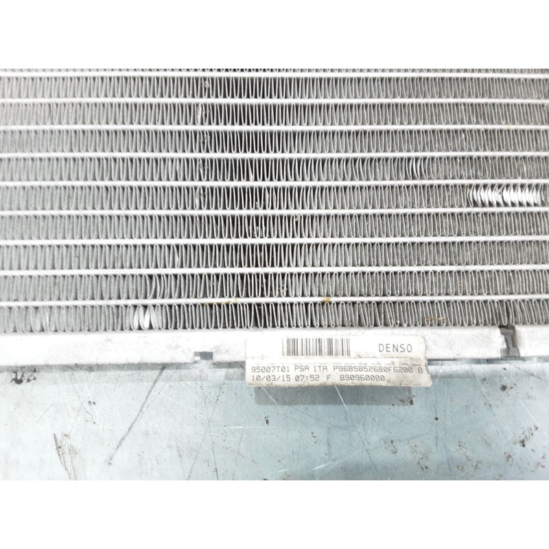 Recambio de radiador agua para peugeot 2008 i (cu_) 1.2 thp 110 / puretech 110 referencia OEM IAM P9685852680 890960000 