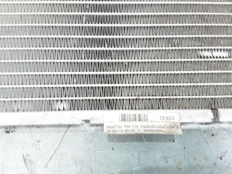 Recambio de radiador agua para peugeot 2008 i (cu_) 1.2 thp 110 / puretech 110 referencia OEM IAM P9685852680 890960000 