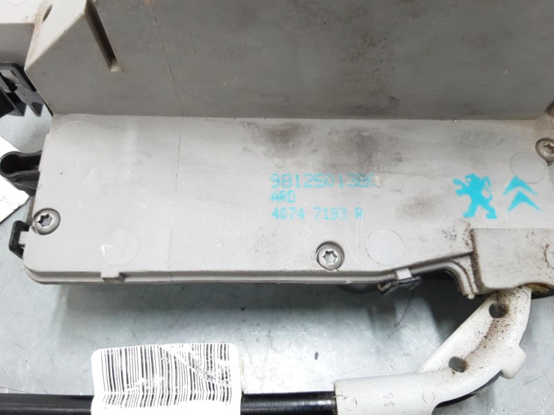 Recambio de cerradura puerta trasera derecha para peugeot 2008 i (cu_) 1.2 thp 110 / puretech 110 referencia OEM IAM 9812501380 