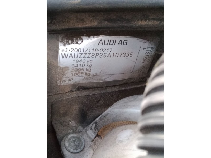 audi a3 sportback (8pa) del año 2005