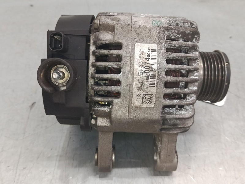Recambio de alternador para peugeot 2008 i (cu_) 1.2 thp 110 / puretech 110 referencia OEM IAM 9806007480 1012101721 