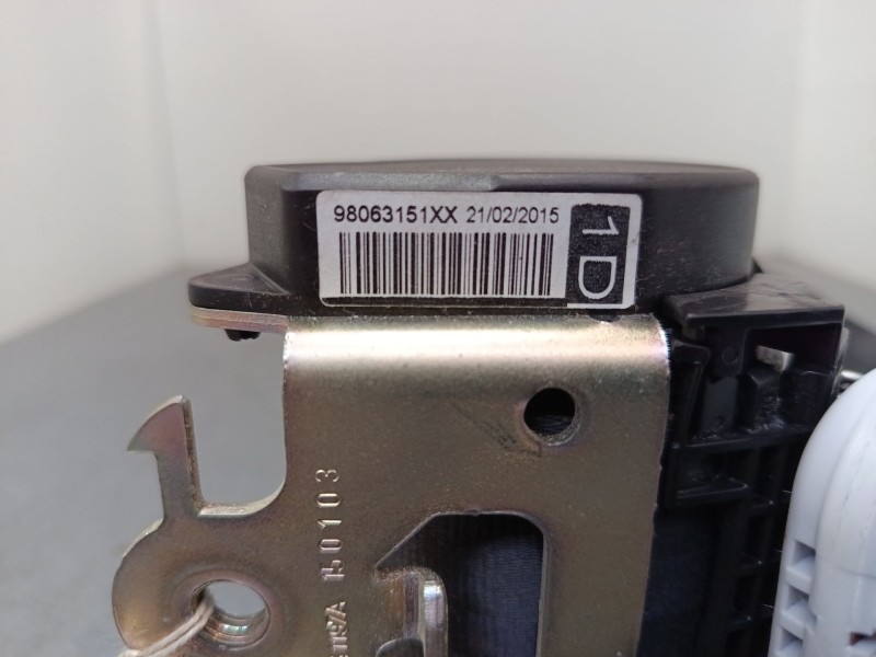 Recambio de cinturon seguridad delantero derecho para peugeot 2008 i (cu_) 1.2 thp 110 / puretech 110 referencia OEM IAM 9806315