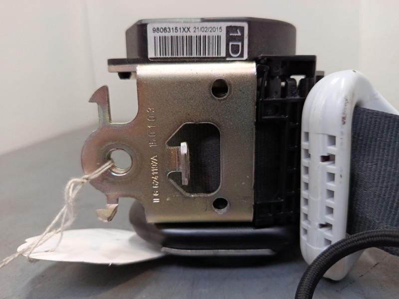 Recambio de cinturon seguridad delantero derecho para peugeot 2008 i (cu_) 1.2 thp 110 / puretech 110 referencia OEM IAM 9806315