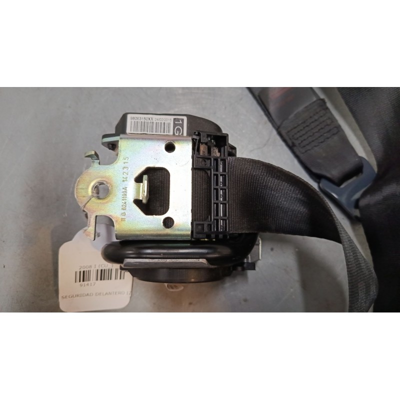 Recambio de cinturon seguridad delantero izquierdo para peugeot 2008 i (cu_) 1.2 thp 110 / puretech 110 referencia OEM IAM 98063