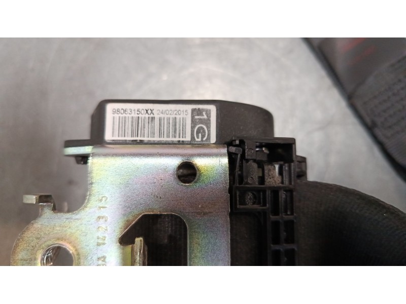Recambio de cinturon seguridad delantero izquierdo para peugeot 2008 i (cu_) 1.2 thp 110 / puretech 110 referencia OEM IAM 98063