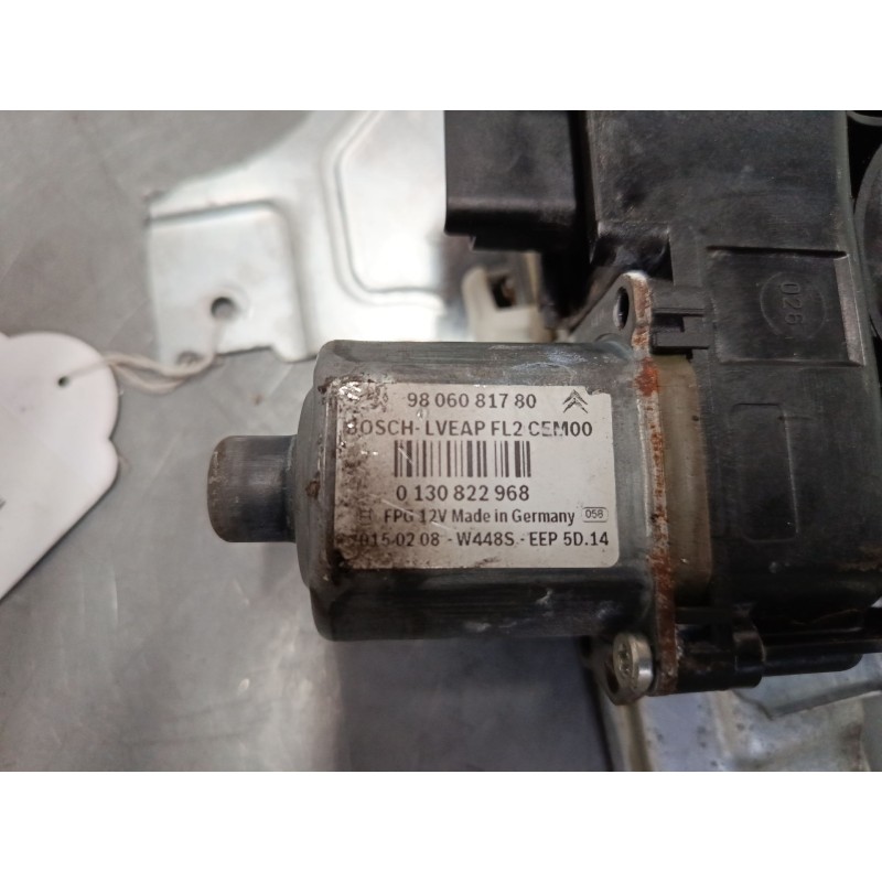 Recambio de elevalunas electrico delantero derecho para peugeot 2008 i (cu_) 1.2 thp 110 / puretech 110 referencia OEM IAM   
