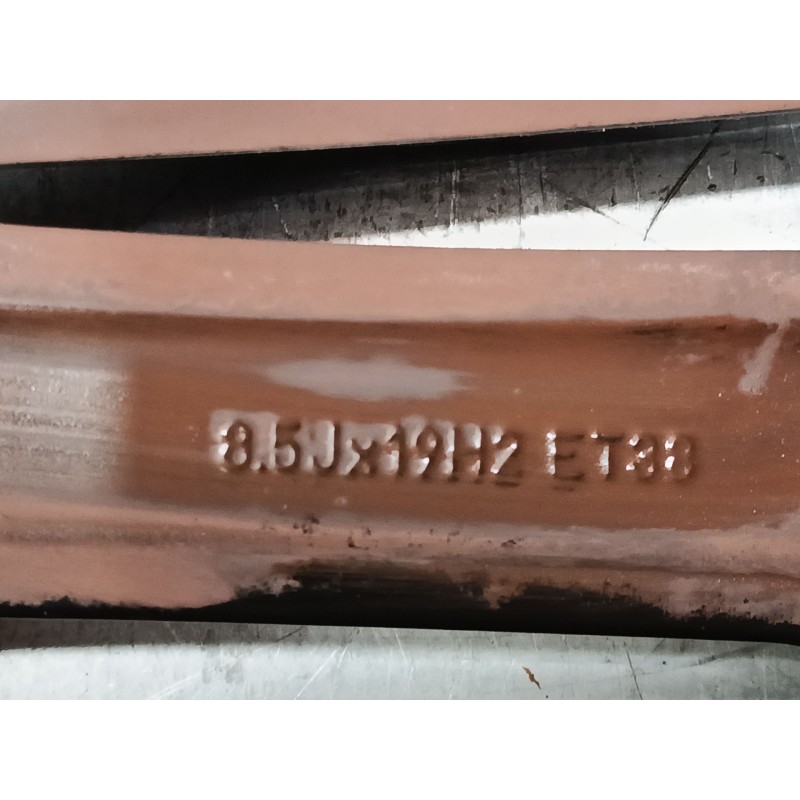 Recambio de llanta aluminio 19´´ para volkswagen tiguan (ad1, ax1) 2.0 tdi referencia OEM IAM 5NA601025E 8.5x19 ET38 