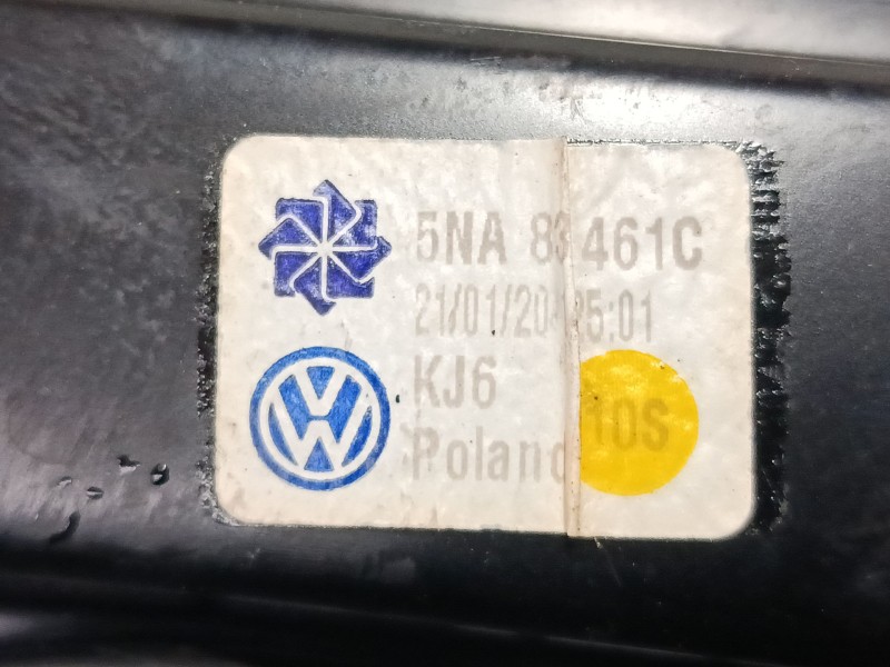 Recambio de elevalunas electrico trasero izquierdo para volkswagen tiguan (ad1, ax1) 2.0 tdi referencia OEM IAM 5NA83461C  