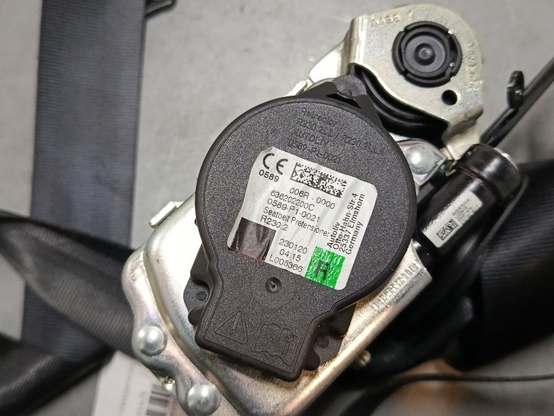 Recambio de cinturon seguridad delantero derecho para volkswagen tiguan (ad1, ax1) 2.0 tdi referencia OEM IAM 636202200C  