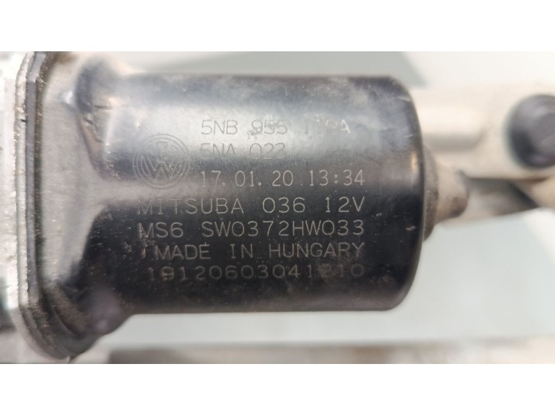 Recambio de motor limpia delantero para volkswagen tiguan (ad1, ax1) 2.0 tdi referencia OEM IAM 5NB955023A 5N1955119A 