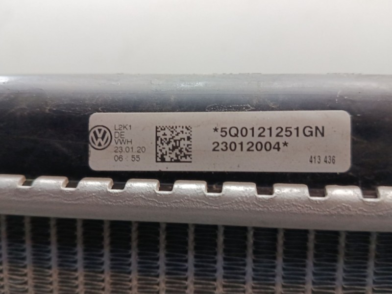 Recambio de radiador agua para volkswagen tiguan (ad1, ax1) 2.0 tdi referencia OEM IAM 5Q0121251GN  
